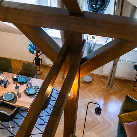 Apartment Duplex 165m2 With Views Only 30 Seconds To Charles Bridge