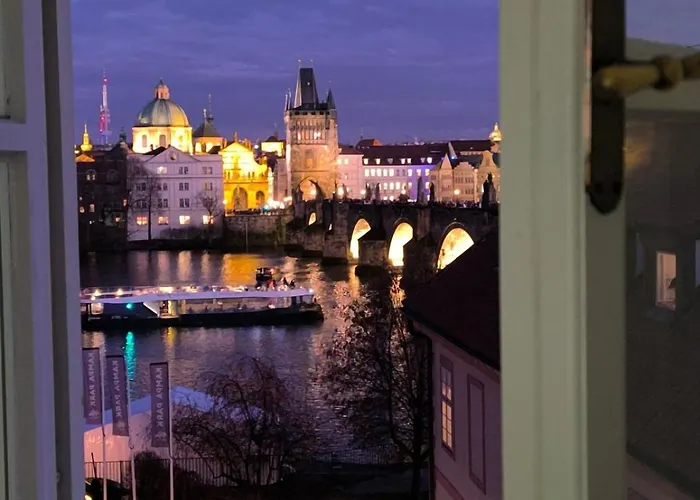 Apartment Duplex 165m2 With Views Only 30 Seconds To Charles Bridge